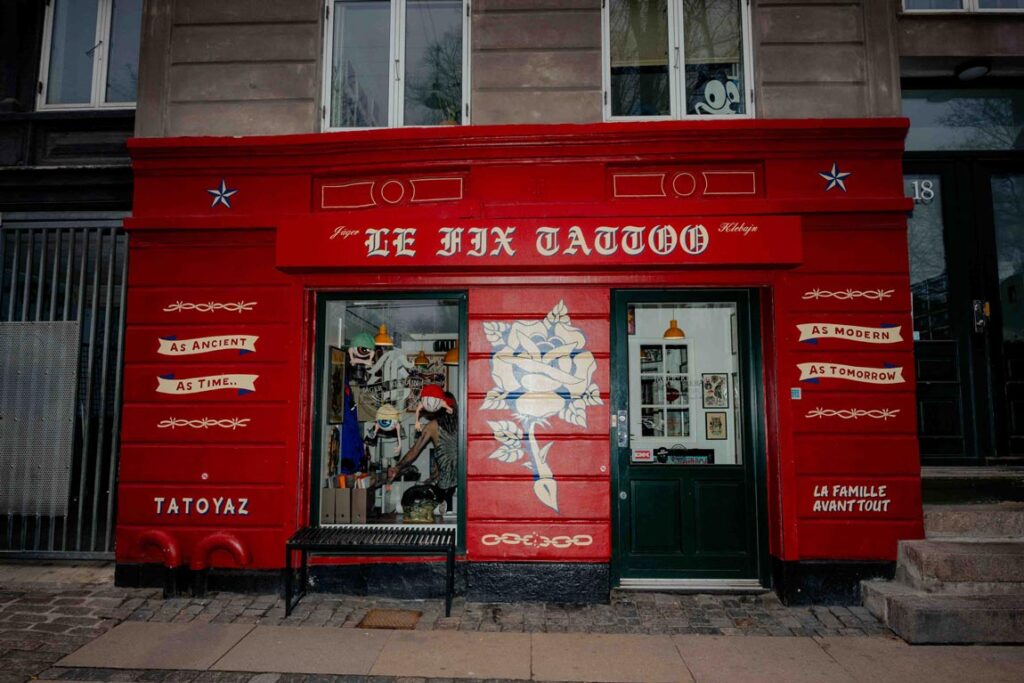 Le Fix Tattoo store front